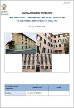 SCUOLA NORMALE SUPERIORE - DISCIPLINARE DI COMPORTAMENTO PER ALLIEVI RESIDENTI NEI COLLEGI FAEDO, FERMI E TIMPANO DELLA SNS - normale news