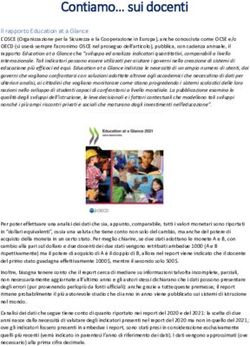 Contiamo sui docenti - Orizzonte Scuola Notizie