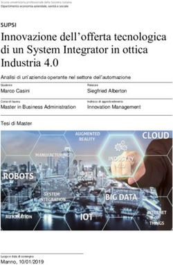 Innovazione dell'offerta tecnologica di un System Integrator in ottica Industria 4.0