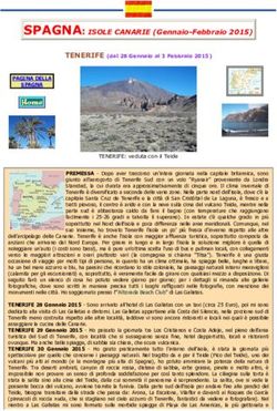 SPAGNA: ISOLE CANARIE (Gennaio-Febbraio 2015)