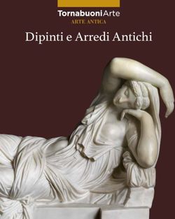 Dipinti e Arredi Antichi - ARTE ANTICA