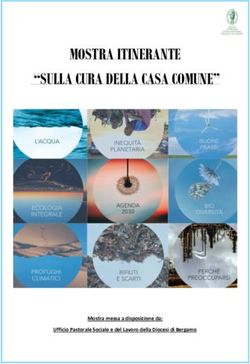 MOSTRA ITINERANTE "SULLA CURA DELLA CASA COMUNE" - Mostra messa a disposizione da: Ufficio Pastorale Sociale e del Lavoro della Diocesi di Bergamo ...