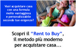 Scopri il "Rent to Buy", il metodo pi&ugrave; moderno per acquistare casa...