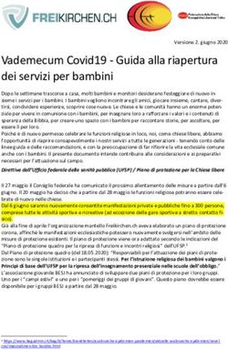 Vademecum Covid19 - Guida alla riapertura dei servizi per bambini - fcelt