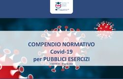 COMPENDIO NORMATIVO Covid-19 per PUBBLICI ESERCIZI - EDIZIONE III - 30 aprile 2020 - Fipe