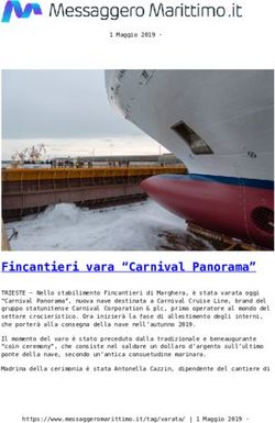 Fincantieri vara "Carnival Panorama"