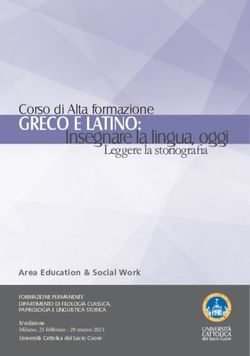 GRECO E LATINO: Universit&agrave; Cattolica
