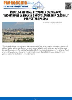 ISRAELE-PALESTINA: PIZZABALLA (PATRIARCA): "RICOSTRUIRE LA FIDUCIA E NUOVE LEADERSHIP CREDIBILI" PER VOLTARE PAGINA