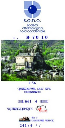 XLIII RIUNIONE - AOSTA 5-6 OTTOBRE 2018 PROGRAMMA - HOSTELLERIE DU CHEVAL BLANC CON IL PATROCINIO DI - AUSL VDA