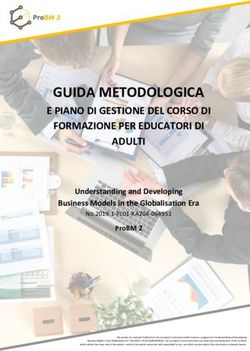 GUIDA METODOLOGICA E PIANO DI GESTIONE DEL CORSO DI FORMAZIONE PER EDUCATORI DI ADULTI - UGAL