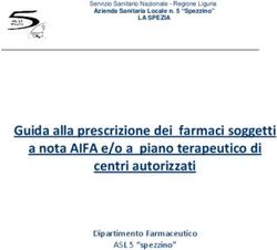 Guida alla prescrizione dei farmaci soggetti a nota AIFA e/o a piano terapeutico di centri autorizzati - LA SPEZIA