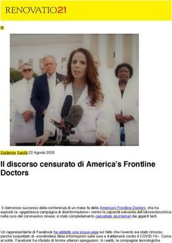 Il discorso censurato di America's Frontline Doctors - Rete CCP
