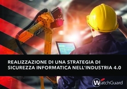 REALIZZAZIONE DI UNA STRATEGIA DI SICUREZZA INFORMATICA NELL'INDUSTRIA 4.0 - Softcomet