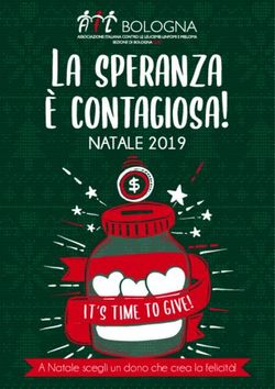 La speranza &egrave; contagiosa! - E! IT'STIME TO GIV - NATALE 2019 - Ail Bologna