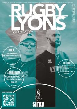 A REGOLA D'ARTE: SERIE A: Rugby Lyons