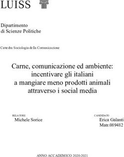 Carne, comunicazione ed ambiente: incentivare gli italiani a mangiare meno prodotti animali attraverso i social media