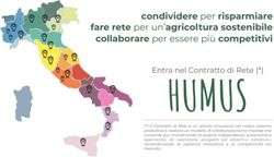 Condividere per risparmiare fare rete per un'agricoltura sostenibile collaborare per essere pi&ugrave; competitivi - Humus Job