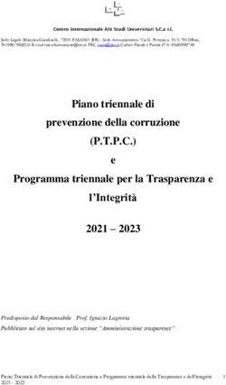 Piano triennale di prevenzione della corruzione - (P.T.P.C.) - CIASU