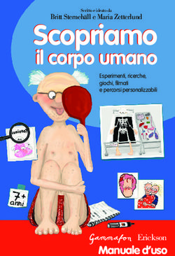 Scopriamo il corpo umano - Manuale d'uso