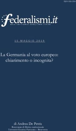 La Germania al voto europeo: chiarimento o incognita? - di Andrea De Petris - 15 MAGGIO 2019 - Astrid