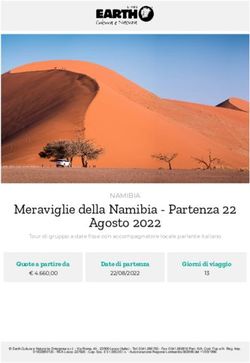 Meraviglie della Namibia - Partenza 22 Agosto 2022 - Earth Viaggi