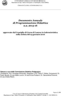 Documento Annuale di Programmazione Didattica a.a. 2015-16 - Unibs