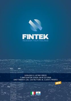 CATALOGO E LISTINO PREZZI CLIMATIZZATORI SENZA UNIT&Agrave; ESTERNA DIRETTAMENTE DAL COSTRUTTORE AL CLIENTE PRIVATO - MADE IN ITALY - FINTEK Srl