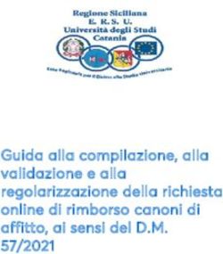 Guida alla compilazione, alla validazione e alla regolarizzazione della richiesta online di rimborso canoni di affitto, ai sensi del D.M. 57/2021