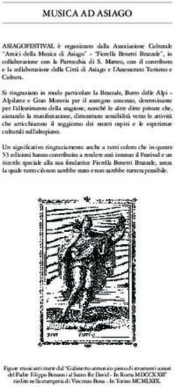 MUSICA AD ASIAGO - Asiagofestival