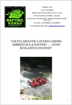 USCITA DIDATTICA DI EDUCAZIONE AMBIENTALE & RAFTING . ANNO SCOLASTICO 2019/2020