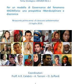 Per un modello di Governance del fenomeno MIGRATorio: una prospettiva INterdisciplinare e diacronica - UniPV