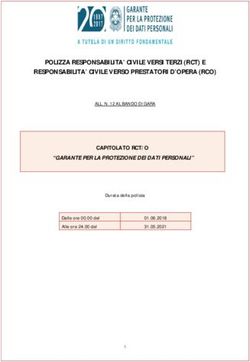POLIZZA RESPONSABILITA' CIVILE VERSI TERZI (RCT) E RESPONSABILITA' CIVILE VERSO PRESTATORI D'OPERA (RCO) - Agcom