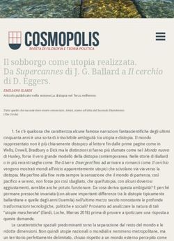 Il sobborgo come utopia realizzata. Da Supercannes di J. G. Ballard a Il cerchio di D. Eggers.