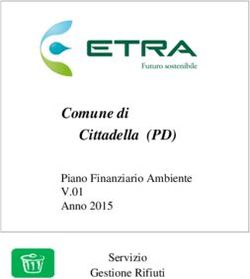 Comune di Cittadella (PD) - smaltimento dei rifiuti solidi urbani