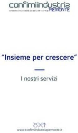 "Insieme per crescere" - I nostri servizi - www.confimiindustriapiemonte.it