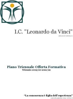 I.C. "Leonardo da Vinci" - Piano Triennale Offerta Formativa