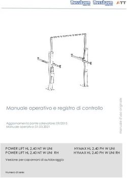 Manuale operativo e registro di controllo - Nussbaum