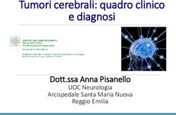 Tumori cerebrali: quadro clinico e diagnosi - Dott.ssa Anna Pisanello UOC Neurologia