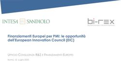 Finanziamenti Europei per PMI: le opportunità dell'European Innovation Council (EIC) - UFFICIO CONSULENZA R&S E FINANZIAMENTI EUROPEI - Bi-Rex