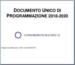 DOCUMENTO UNICO DI PROGRAMMAZIONE 2018-2020 - Allegato alla deliberazione CDA n. 24 del 05.09.2017 - Consorzio ...