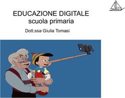 EDUCAZIONE DIGITALE scuola primaria - Dott.ssa Giulia Tomasi