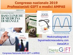 Congresso nazionale 2019 Professionisti GIFT e medici AMPAS - Medicinadisegnale.it Signalmedicineacademy.com DietaGift.it - L'Altra Medicina ...