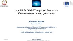 Le politiche EU dell'Energia per la ricerca e l'innovazione in ambito geotermico - Elettricità Futura