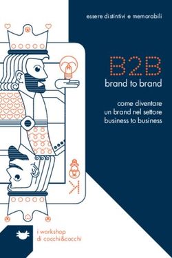 B2Bbrand to brand come diventare un brand nel settore business to business - essere distintivi e memorabili - cocchi&cocchi