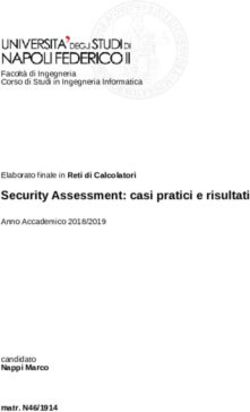 Security Assessment: casi pratici e risultati - Elaborato finale in Reti di Calcolatori