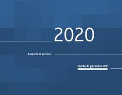 2020 Fondo di garanzia LPP