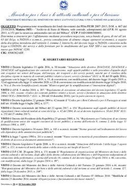 Ministero per i beni e le attivit&agrave; culturali e per il turismo