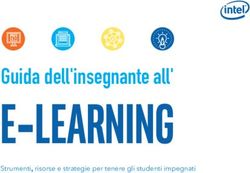 E-learning Guida dell'insegnante all' - Strumenti, risorse e strategie per tenere gli studenti impegnati