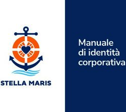 Manuale di identit&agrave; corporativa - Stella Maris