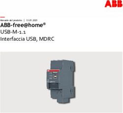 ABB-free@home USB-M-1.1 Interfaccia USB, MDRC - Manuale del prodotto 13.01.2021